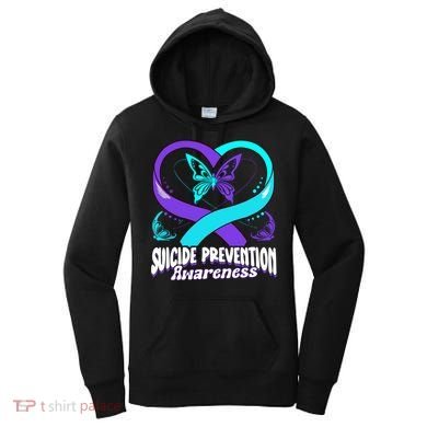 You Matter Suicide Prevention Awareness Butterfly Gift Women's Hoodie