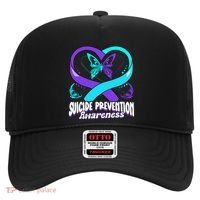 You Matter Suicide Prevention Awareness Butterfly Gift Hat thumb 0