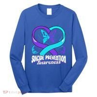 You Matter Suicide Prevention Awareness Butterfly Gift Long Sleeve Shirt thumb 0