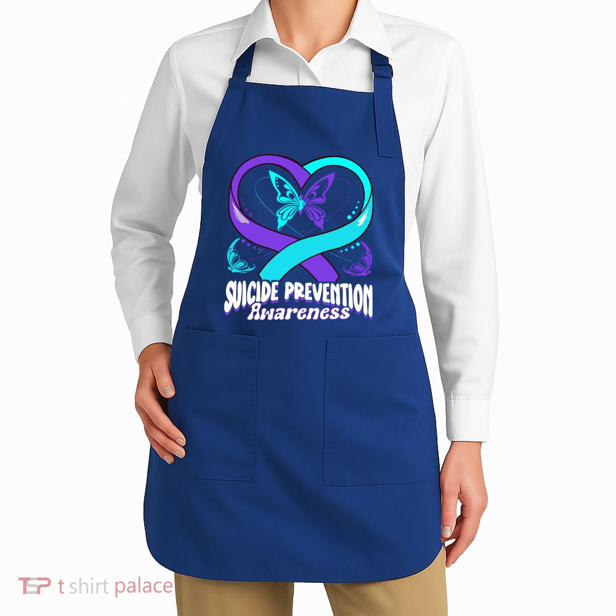 You Matter Suicide Prevention Awareness Butterfly Gift Apron