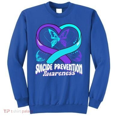 You Matter Suicide Prevention Awareness Butterfly Gift Sweatshirt