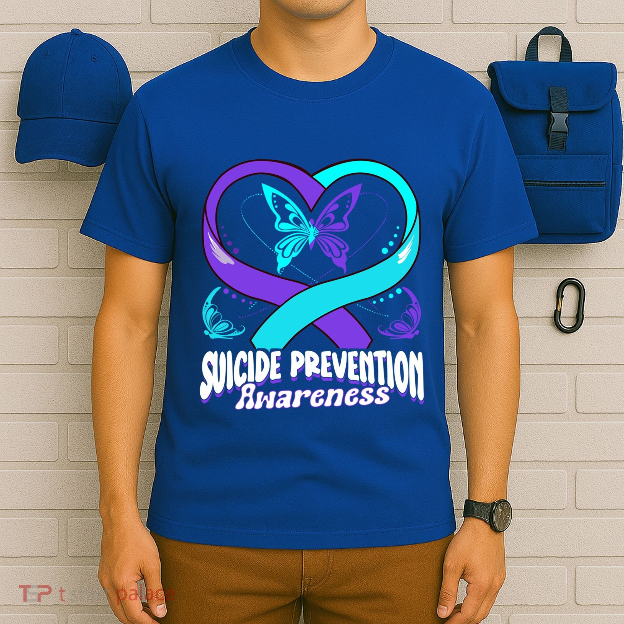 You Matter Suicide Prevention Awareness Butterfly Gift T-Shirt