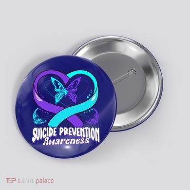 You Matter Suicide Prevention Awareness Butterfly Gift Button