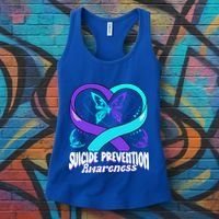 You Matter Suicide Prevention Awareness Butterfly Gift Women's Tank Top thumb 3