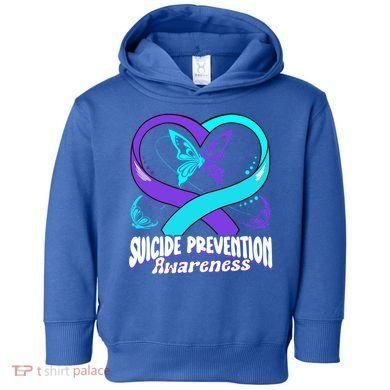 You Matter Suicide Prevention Awareness Butterfly Gift Toddler Hoodie