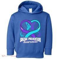 You Matter Suicide Prevention Awareness Butterfly Gift Toddler Hoodie thumb 0