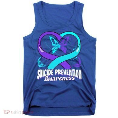 You Matter Suicide Prevention Awareness Butterfly Gift Tank Top