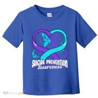 You Matter Suicide Prevention Awareness Butterfly Gift Toddler T-Shirt thumb 0