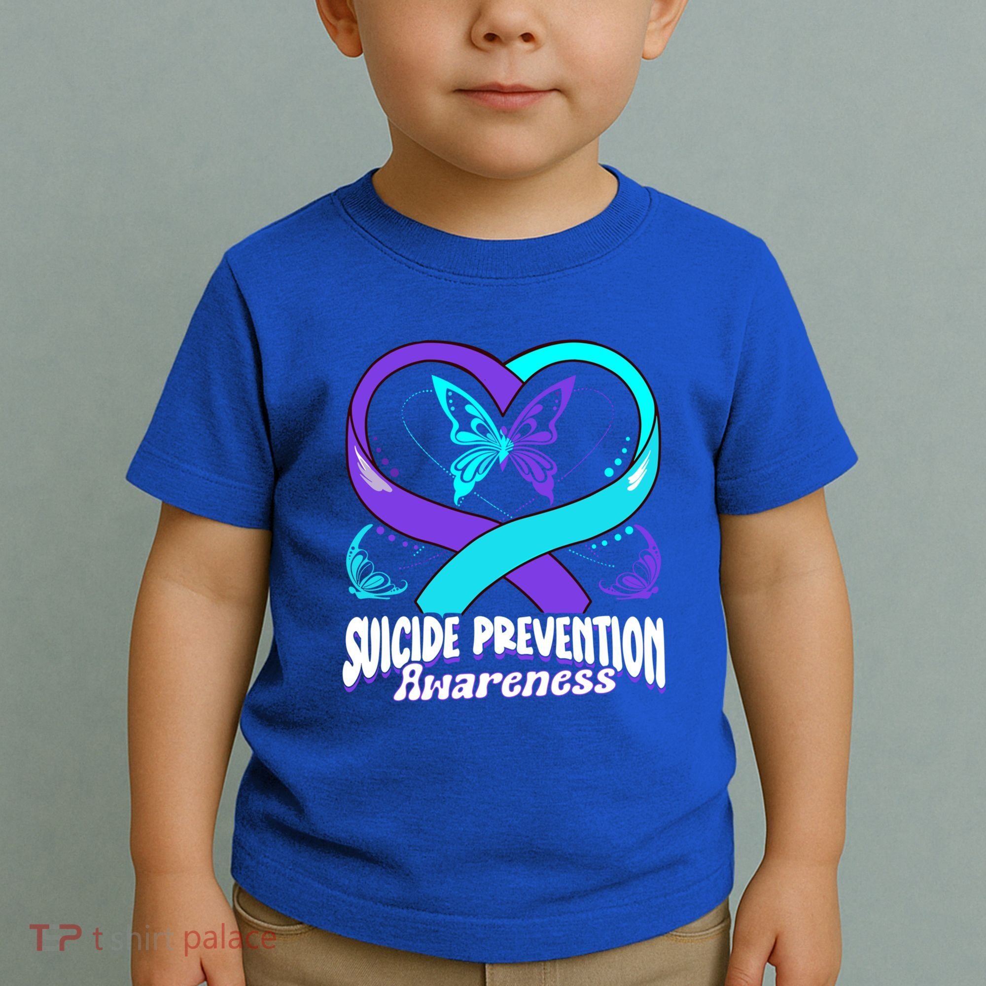 You Matter Suicide Prevention Awareness Butterfly Gift Toddler T-Shirt