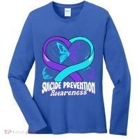 You Matter Suicide Prevention Awareness Butterfly Gift Women's Long Sleeve Shirt thumb 0