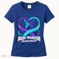 You Matter Suicide Prevention Awareness Butterfly Gift Women's T-Shirt thumb 0
