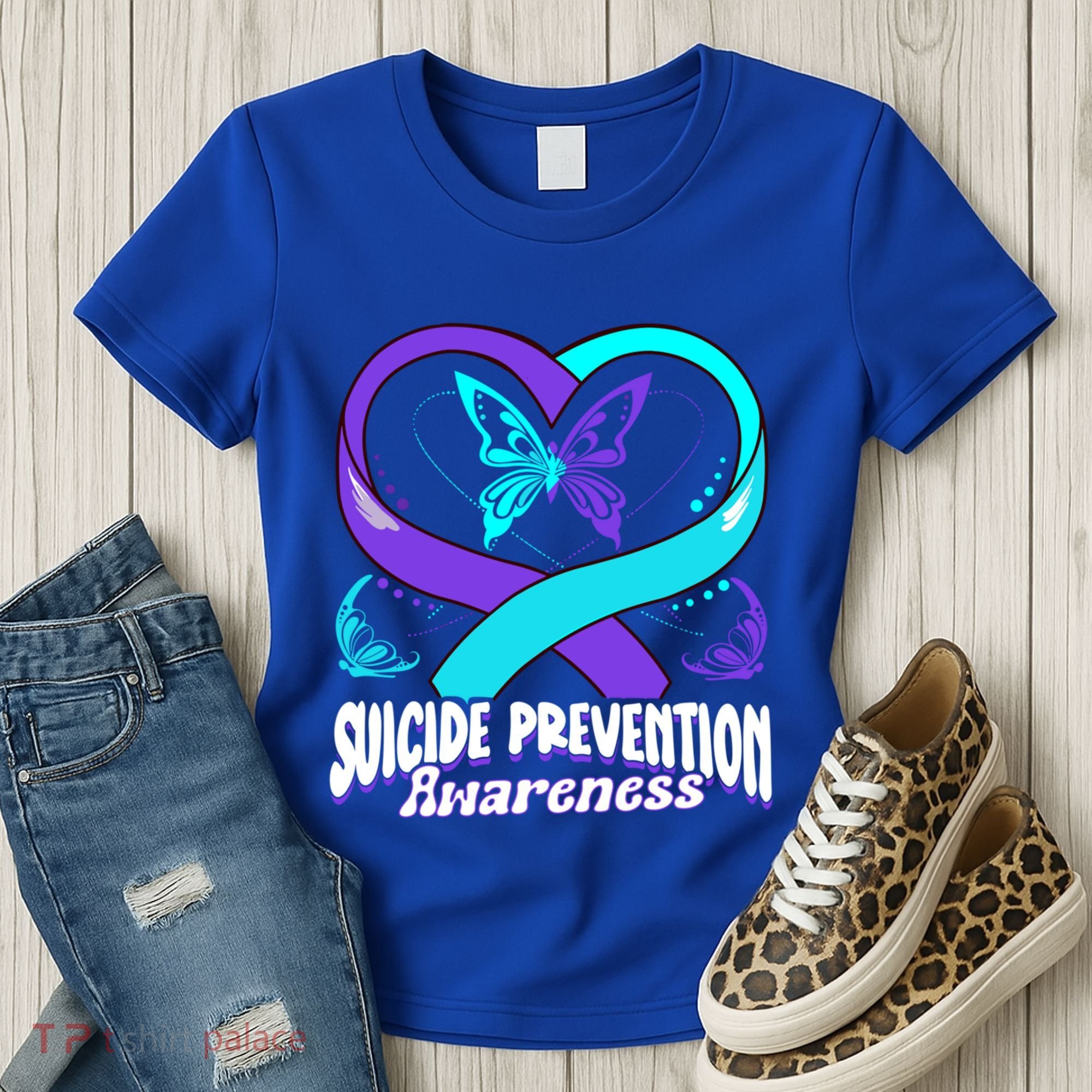 You Matter Suicide Prevention Awareness Butterfly Gift Women's T-Shirt