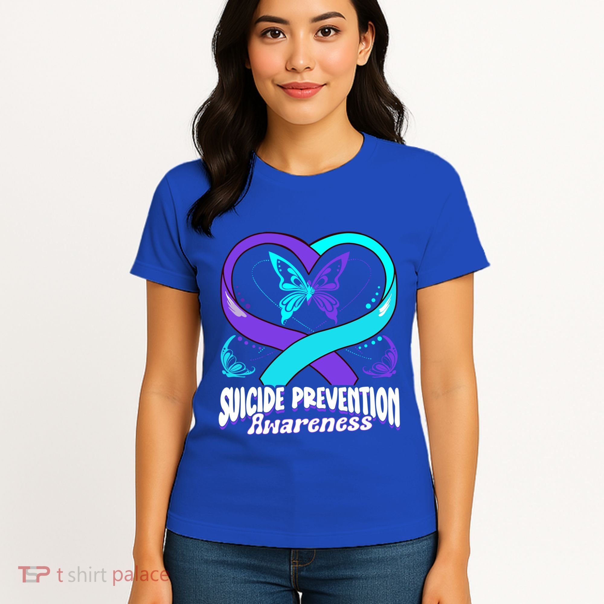 You Matter Suicide Prevention Awareness Butterfly Gift Women's T-Shirt