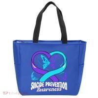 You Matter Suicide Prevention Awareness Butterfly Gift Tote Bag thumb 0