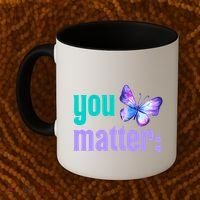 You Matter Suicide Prevention Awareness Tal Health Gift Coffee Mug thumb 2