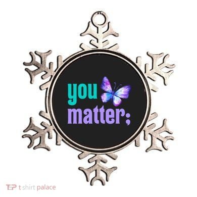 You Matter Suicide Prevention Awareness Tal Health Gift Ornament