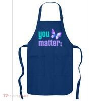 You Matter Suicide Prevention Awareness Tal Health Gift Apron thumb 0