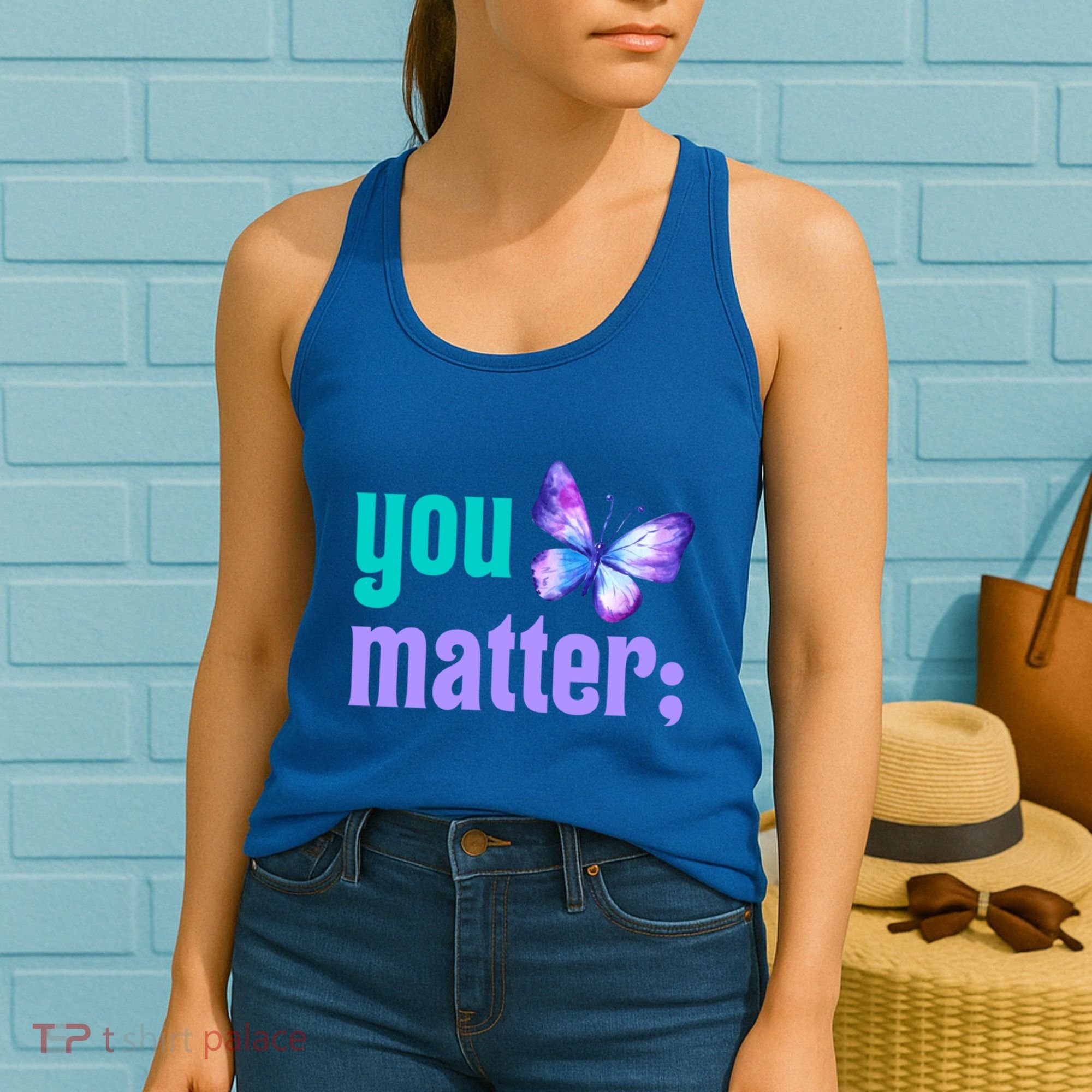You Matter Suicide Prevention Awareness Tal Health Gift Women's Tank Top
