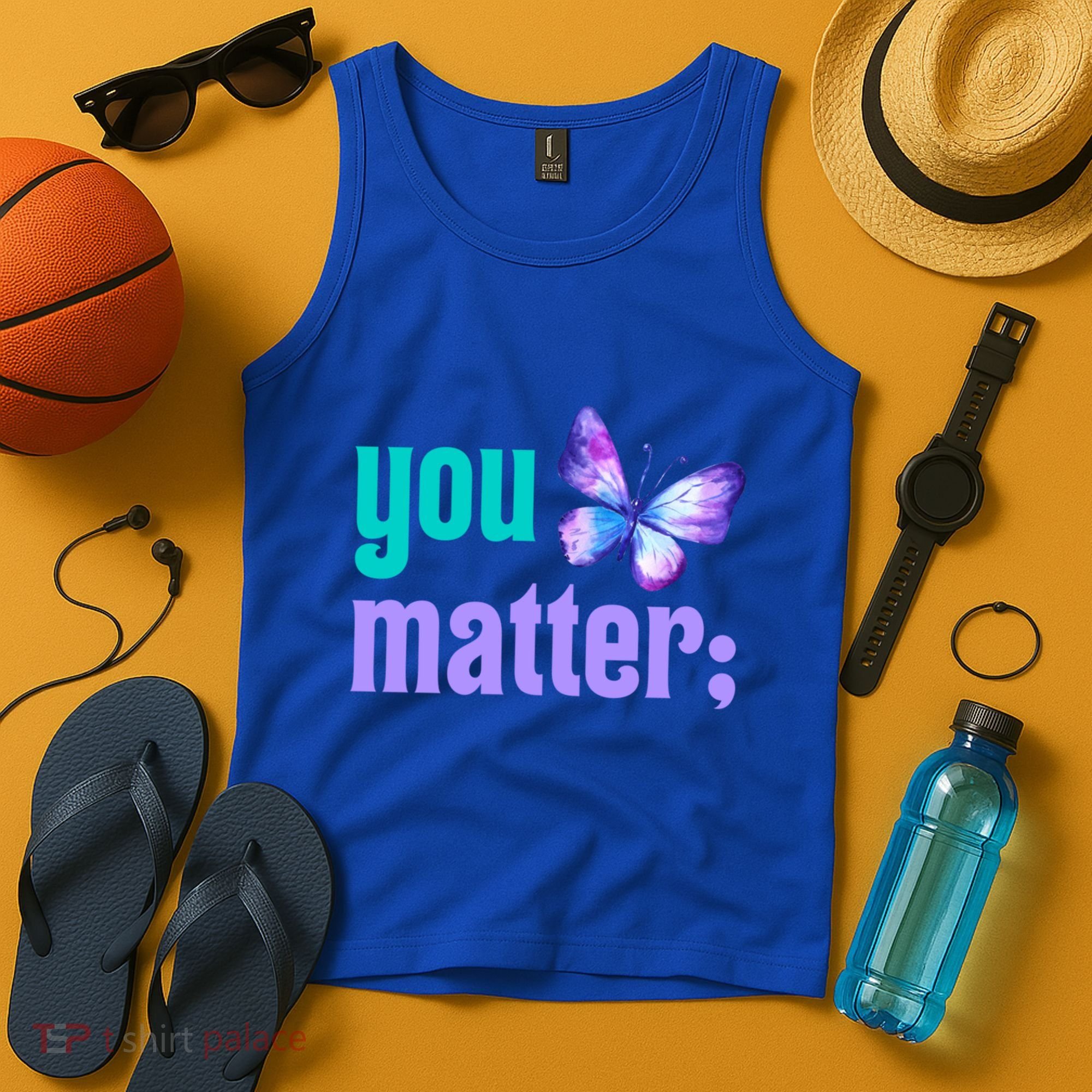 You Matter Suicide Prevention Awareness Tal Health Gift Tank Top