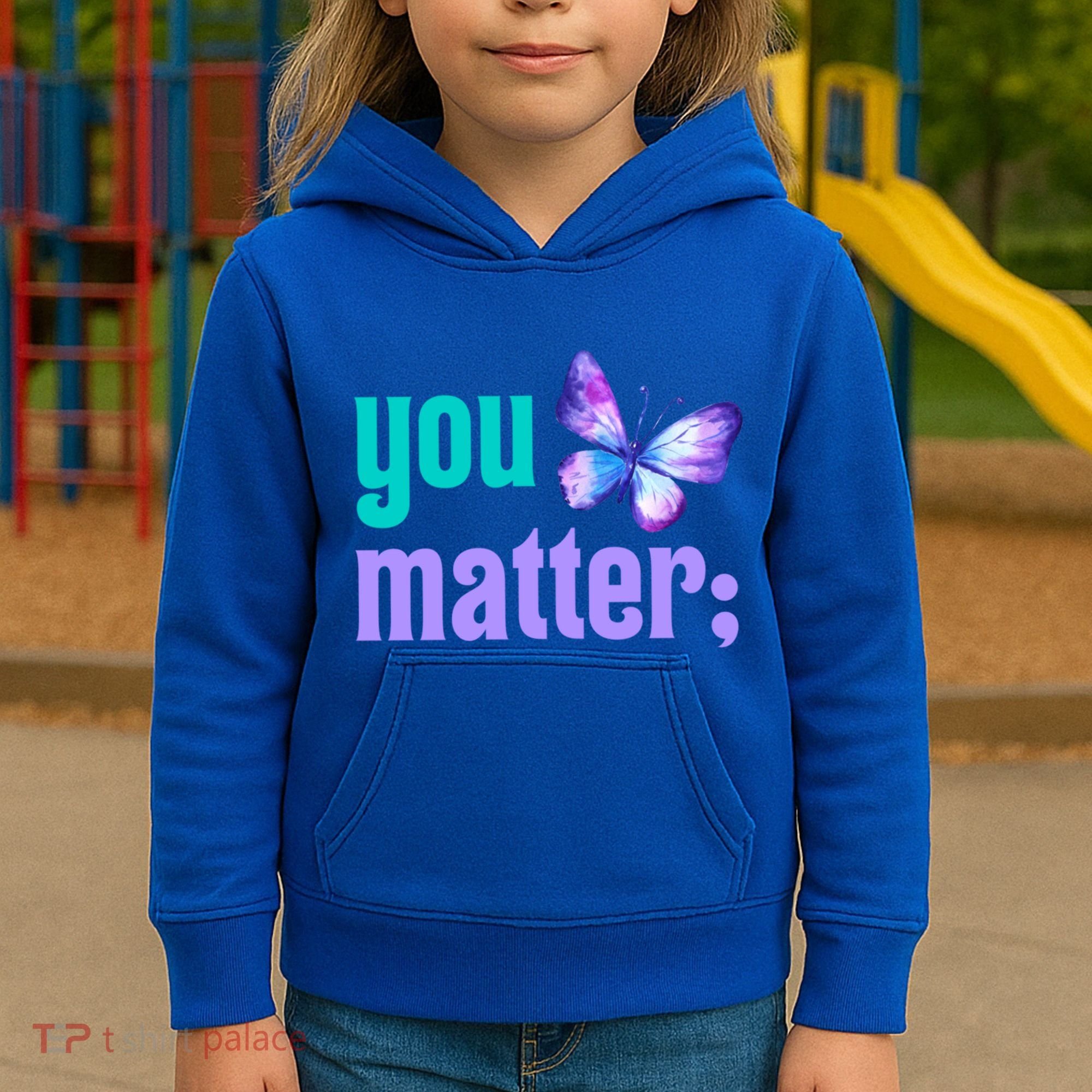 You Matter Suicide Prevention Awareness Tal Health Gift Kids Hoodie