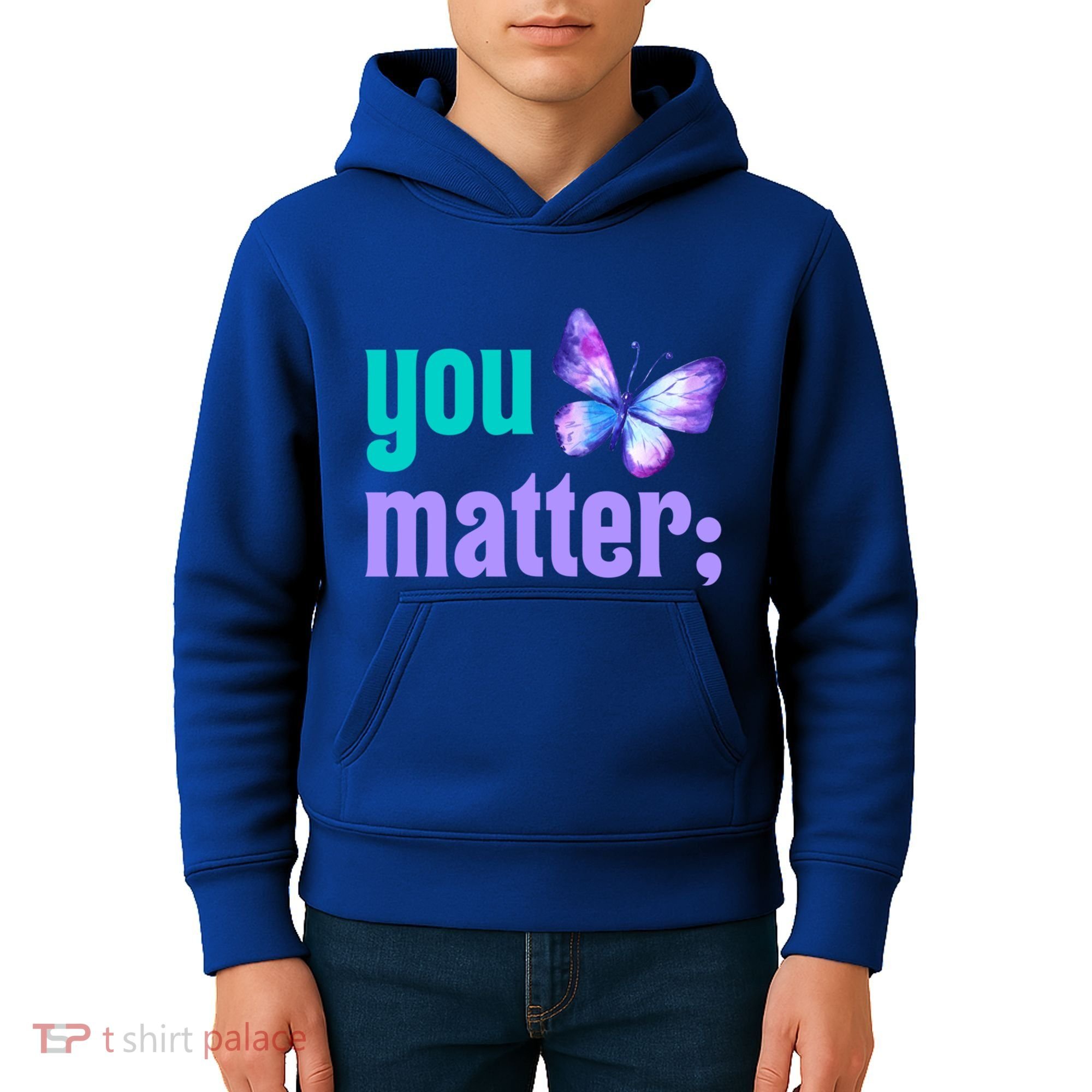 You Matter Suicide Prevention Awareness Tal Health Gift Kids Hoodie