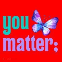 You Matter Suicide Prevention Awareness Tal Health Gift Santa Hat thumb 1