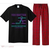 You Matter Suicide Prevention Awareness Cute Gift Pajama Set thumb 0