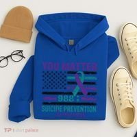 You Matter Suicide Prevention Awareness Cute Gift Hoodie thumb 4
