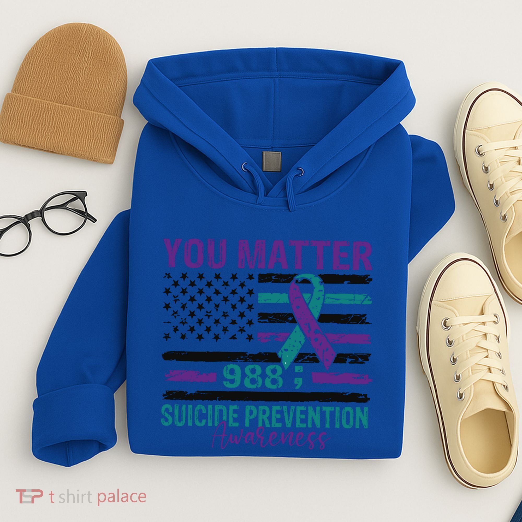 You Matter Suicide Prevention Awareness Cute Gift Hoodie