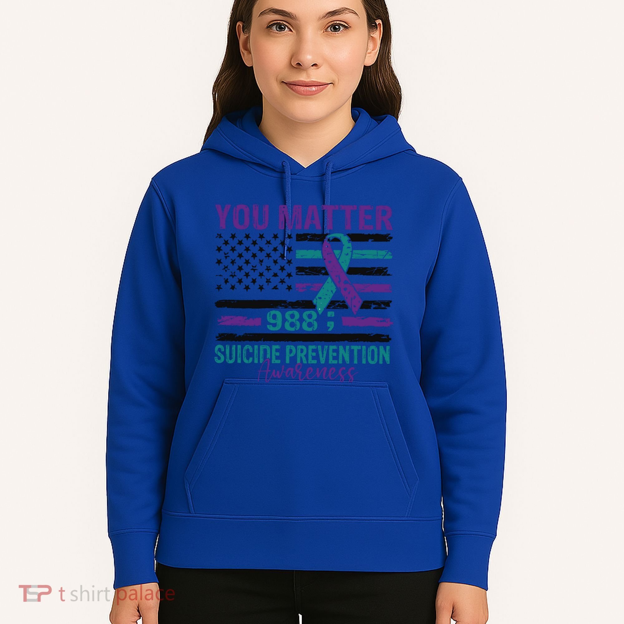 You Matter Suicide Prevention Awareness Cute Gift Hoodie