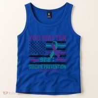 You Matter Suicide Prevention Awareness Cute Gift Tank Top thumb 2