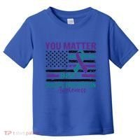 You Matter Suicide Prevention Awareness Cute Gift Toddler T-Shirt thumb 0