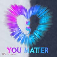 You Matter Suicide Prevention Awareness Teal Purple Heart Sport-Tek Competitor United Soccer Jersey thumb 4