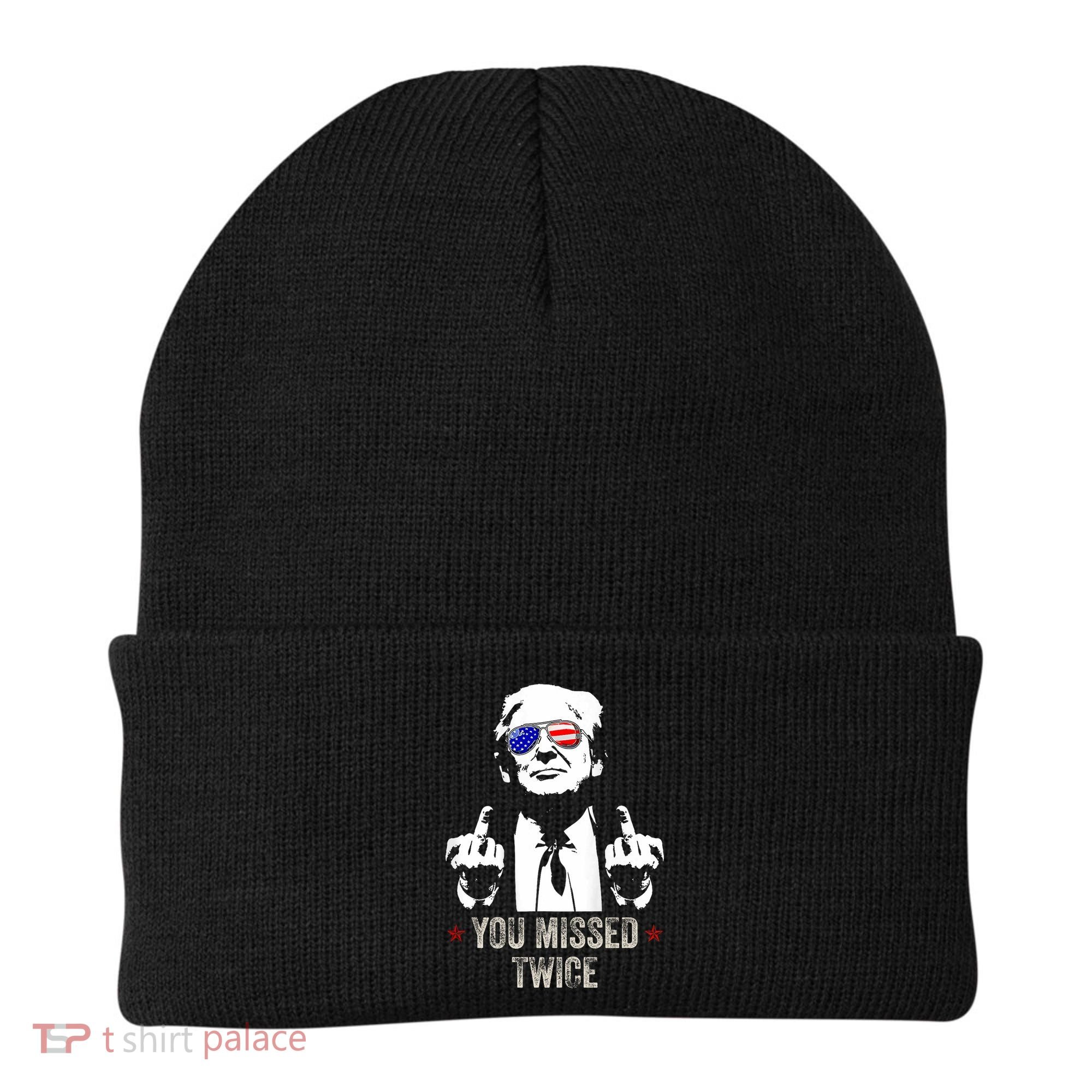 You Missed Twice President Donald Trump Beanie