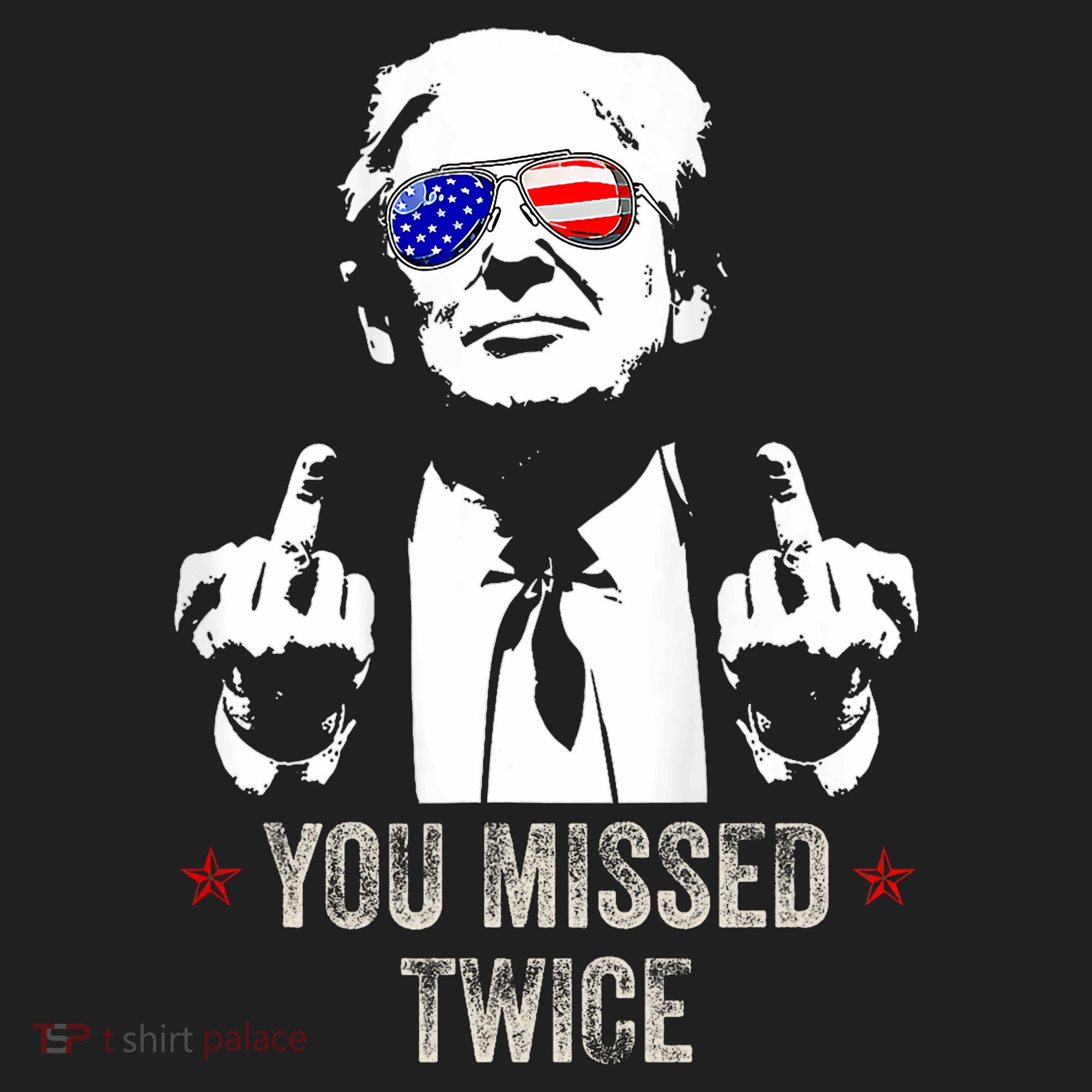 You Missed Twice President Donald Trump Golf Towel