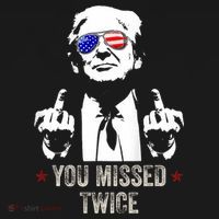 You Missed Twice President Donald Trump Visor thumb 3