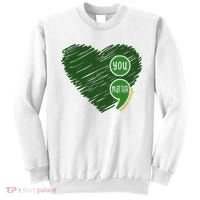 You Matter Tomorrow Needs You Mental Health Awareness Heart Sweatshirt thumb 0