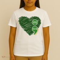 You Matter Tomorrow Needs You Mental Health Awareness Heart T-Shirt thumb 4