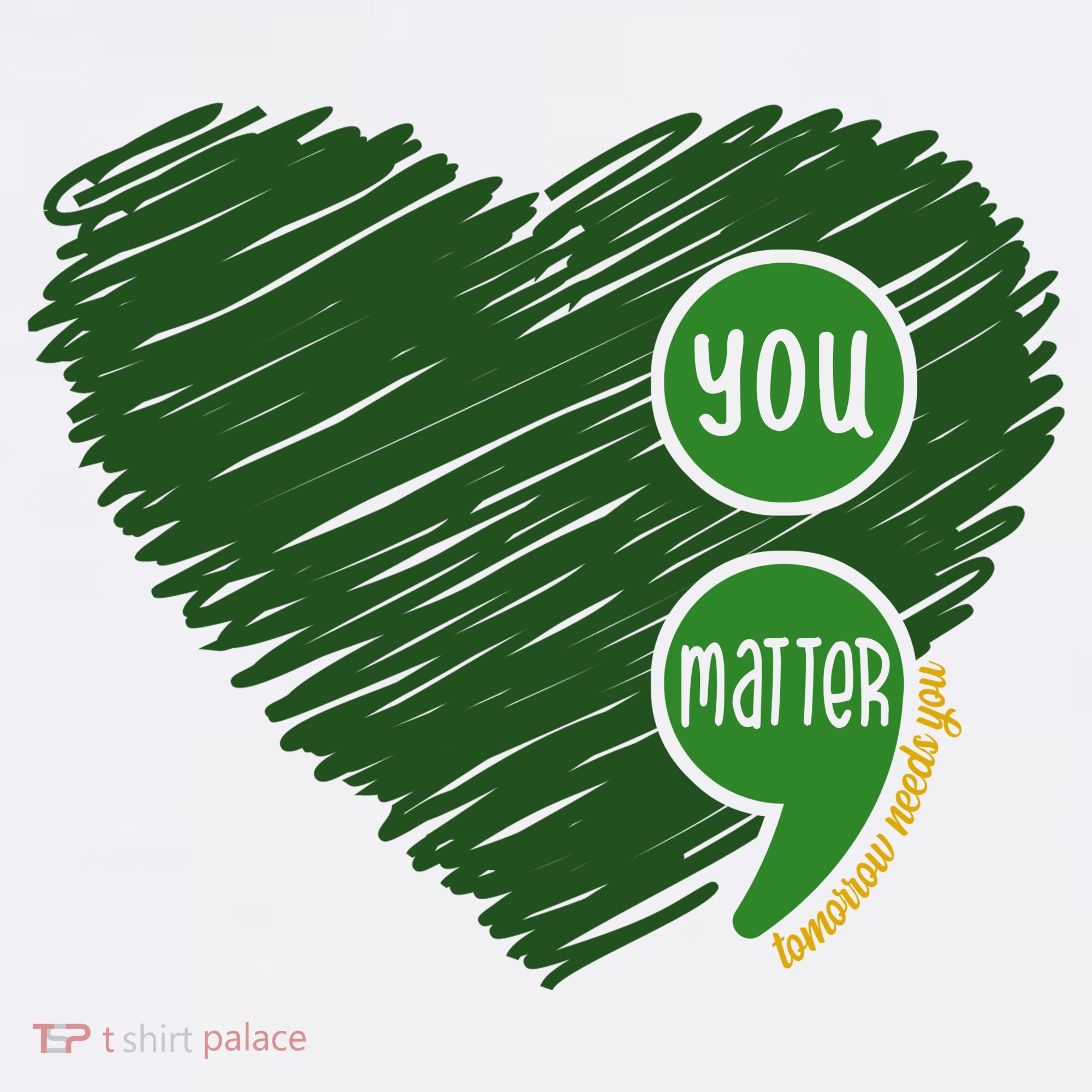 You Matter Tomorrow Needs You Mental Health Awareness Heart Women's Tank Top