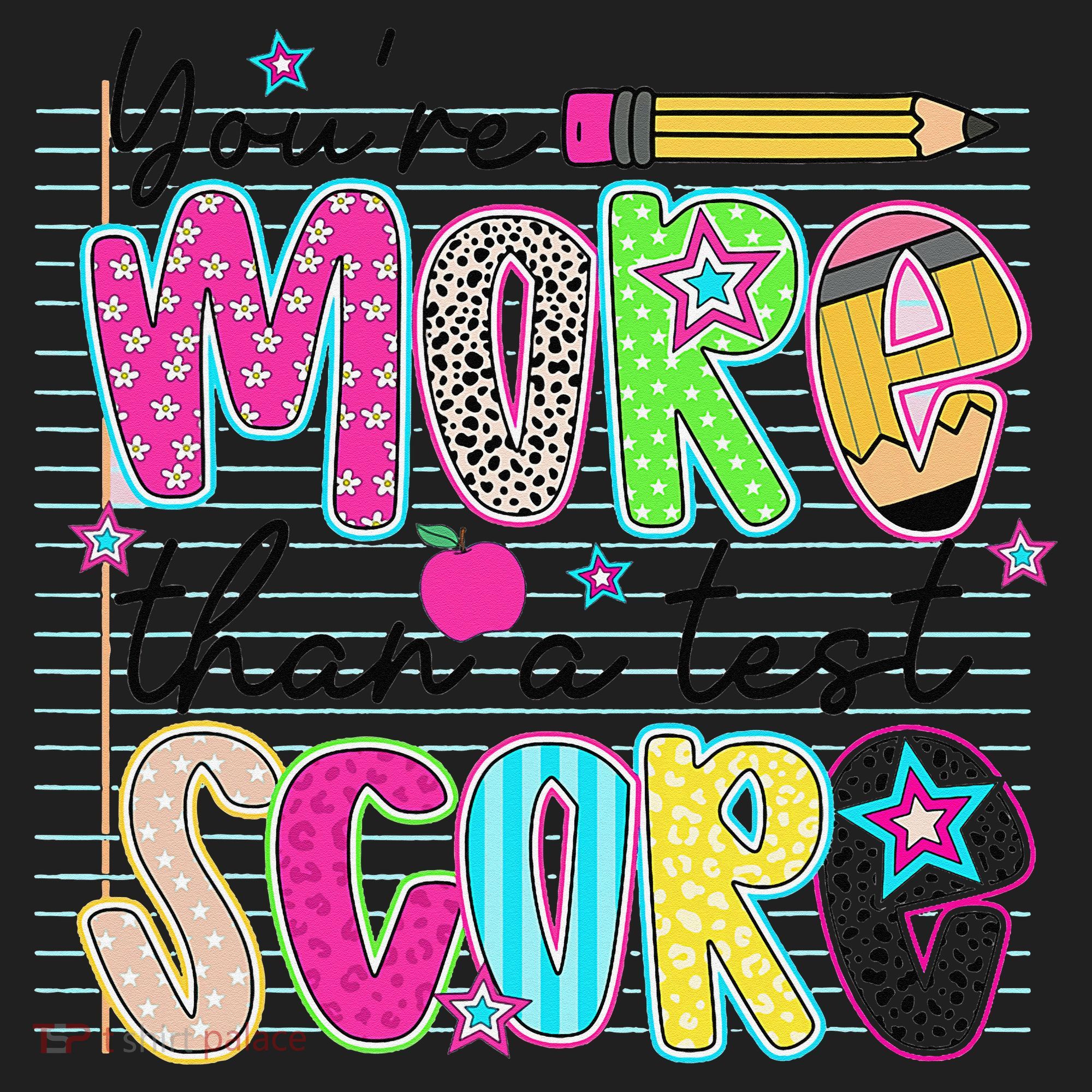 Youre More Than A Test Score Dont Stress Do Your Best Hat