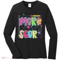 Youre More Than A Test Score Dont Stress Do Your Best Women's Long Sleeve Shirt thumb 0