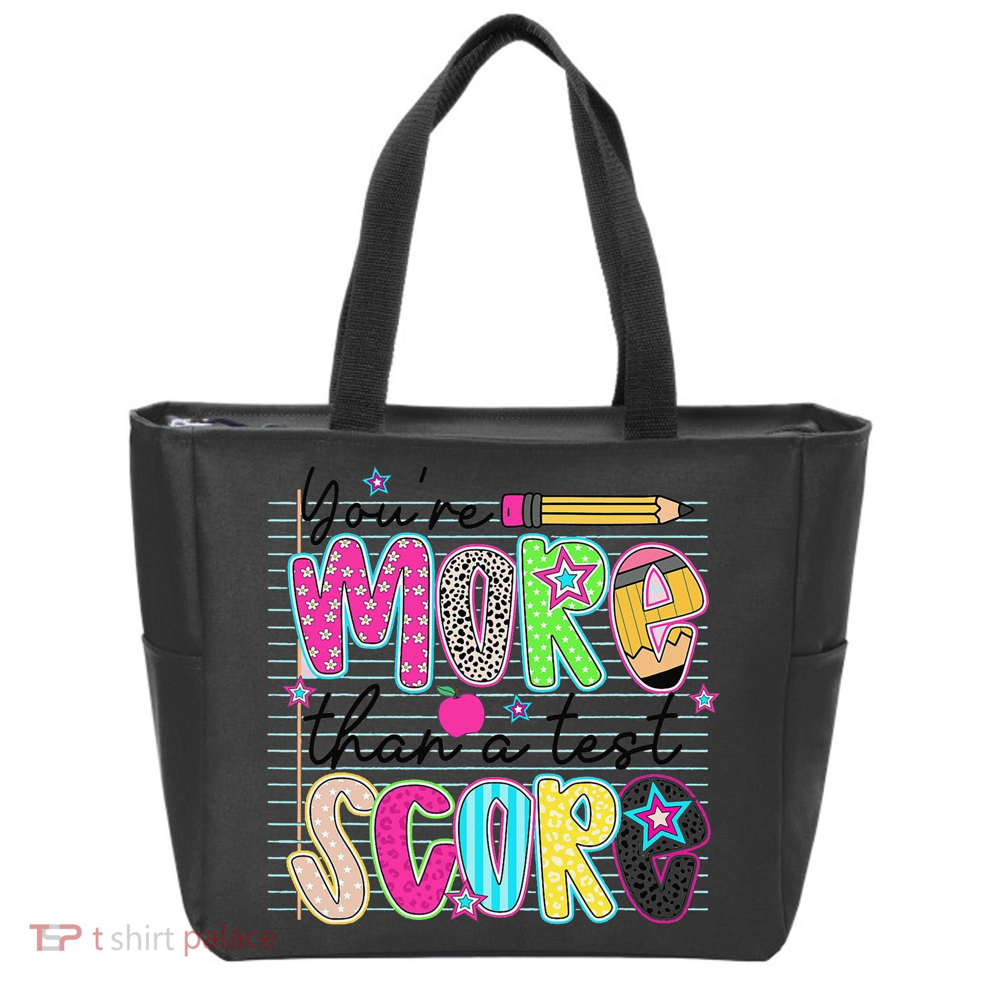 Youre More Than A Test Score Dont Stress Do Your Best Tote Bag