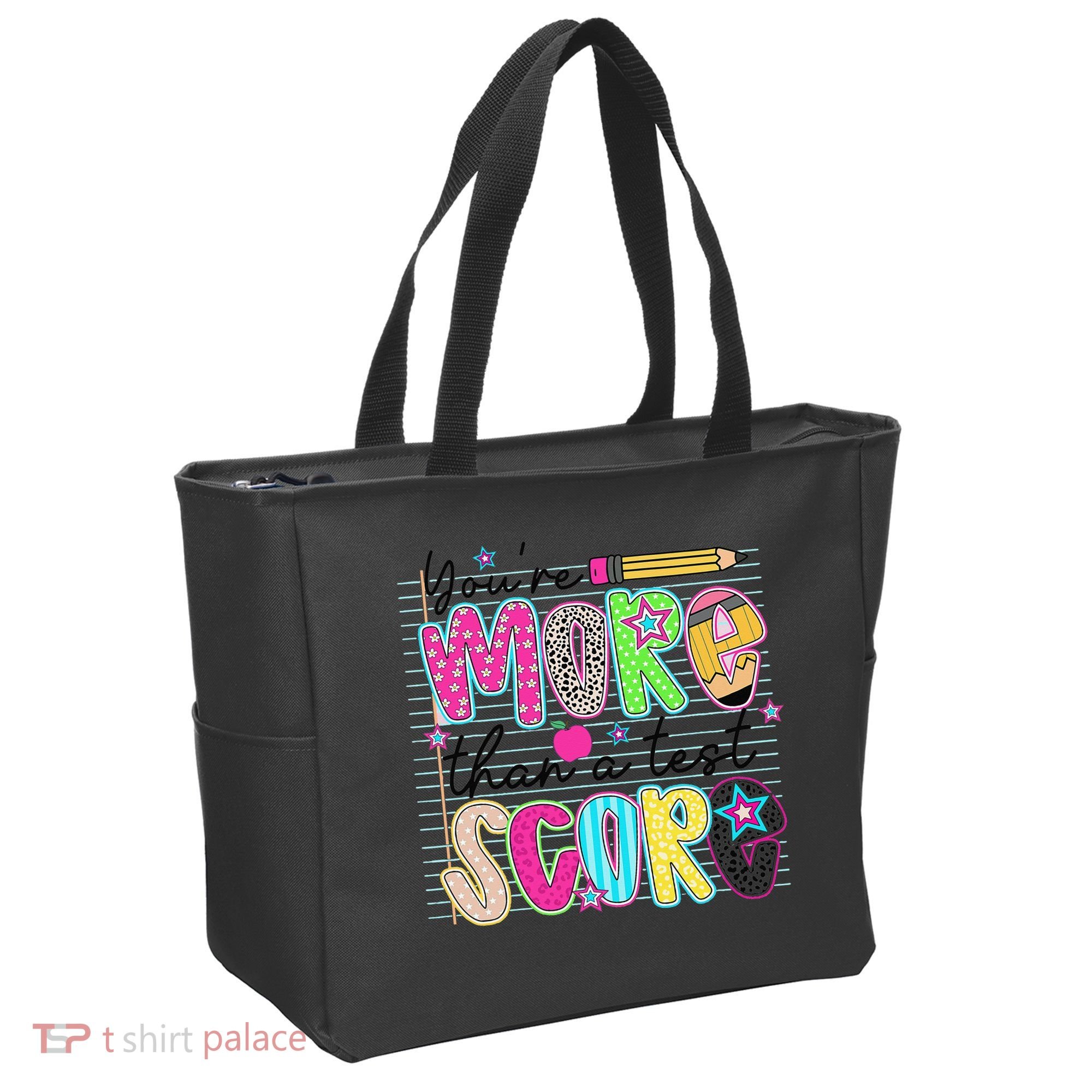Youre More Than A Test Score Dont Stress Do Your Best Tote Bag