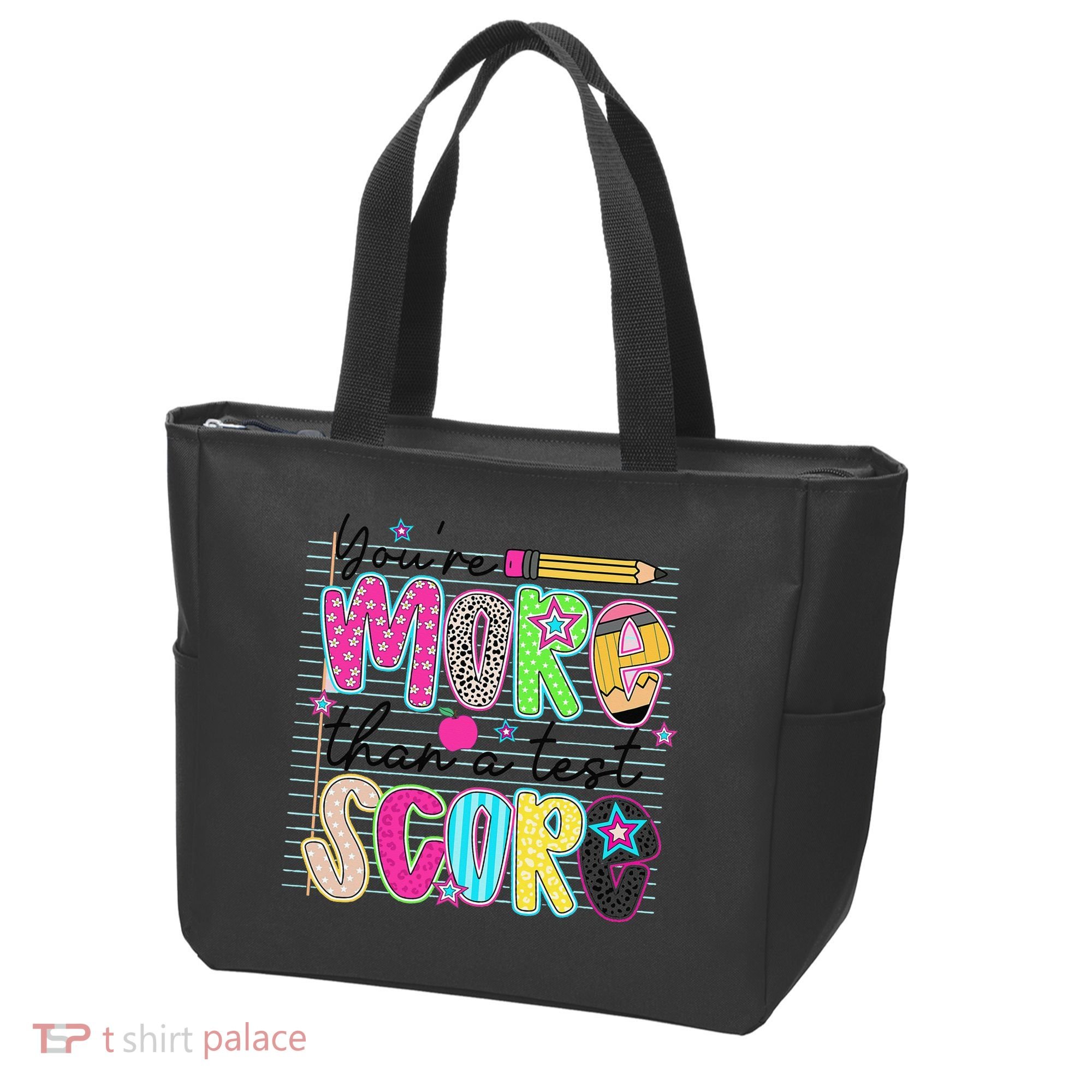 Youre More Than A Test Score Dont Stress Do Your Best Tote Bag