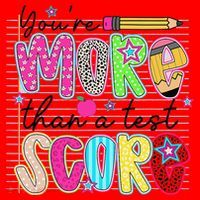 Youre More Than A Test Score Dont Stress Do Your Best Santa Hat thumb 1