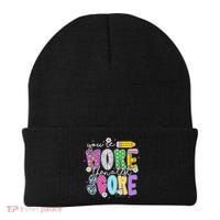 Youre More Than A Test Score Test Day Teacher Student Beanie thumb 0