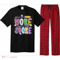 Youre More Than A Test Score Test Day Teacher Student Pajama Set thumb 0