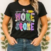 Youre More Than A Test Score Test Day Teacher Student Women's T-Shirt thumb 2