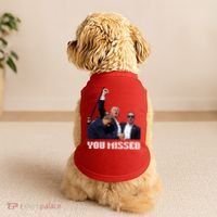 You Missed Trump 2024 Doggie Tank thumb 2
