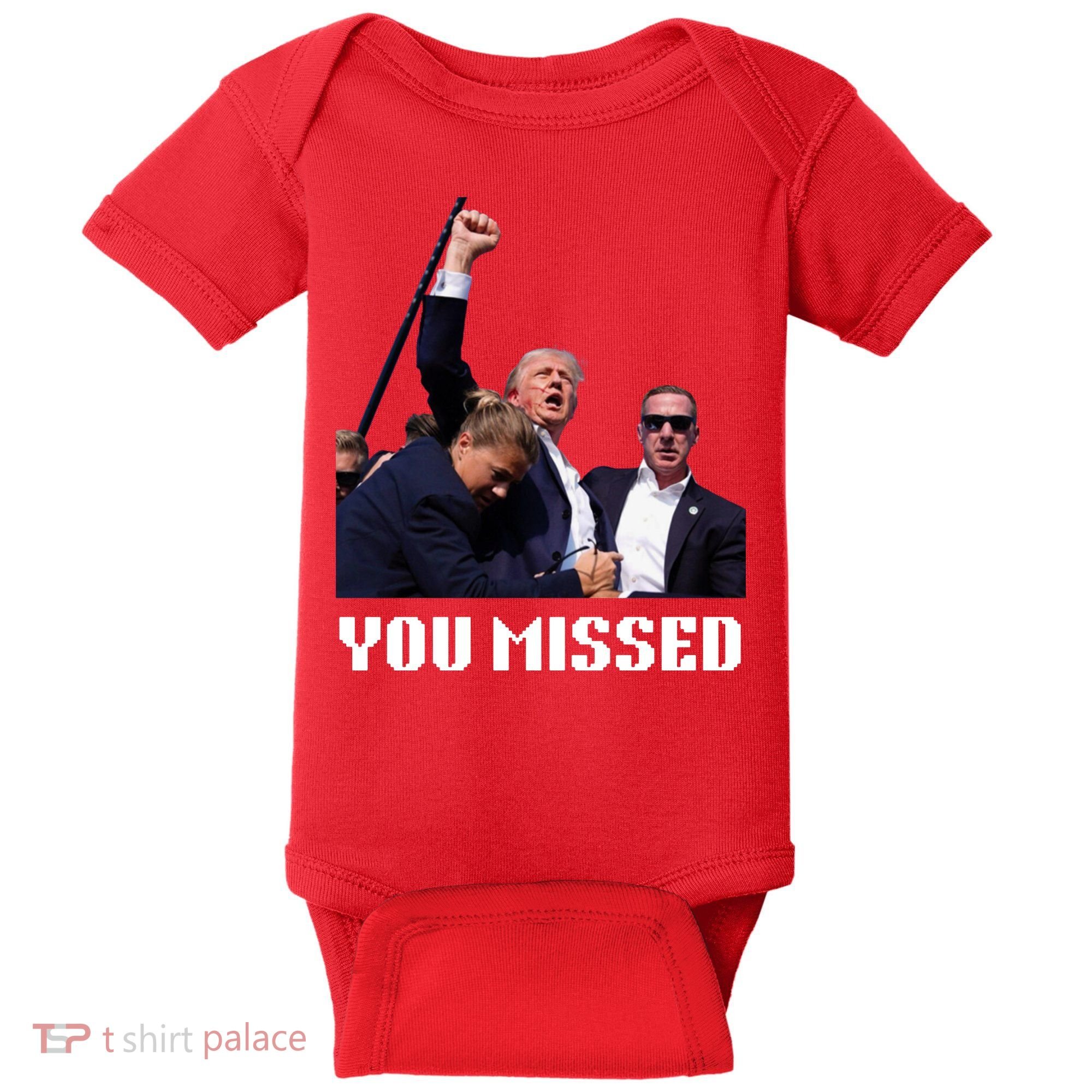 You Missed Trump 2024 Baby Bodysuit
